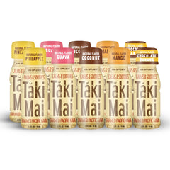 Taki Mai Noble Kava Shot pack front, convenient on-the-go stress support.
