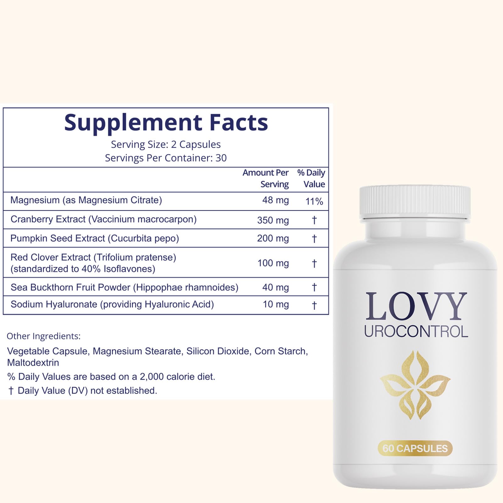 TakTuqa Lovy label details describing ingredients and usage guidelines.