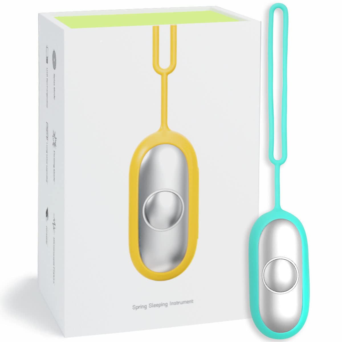 TALENTBABY handheld relaxation device held in the hand for quick calm.