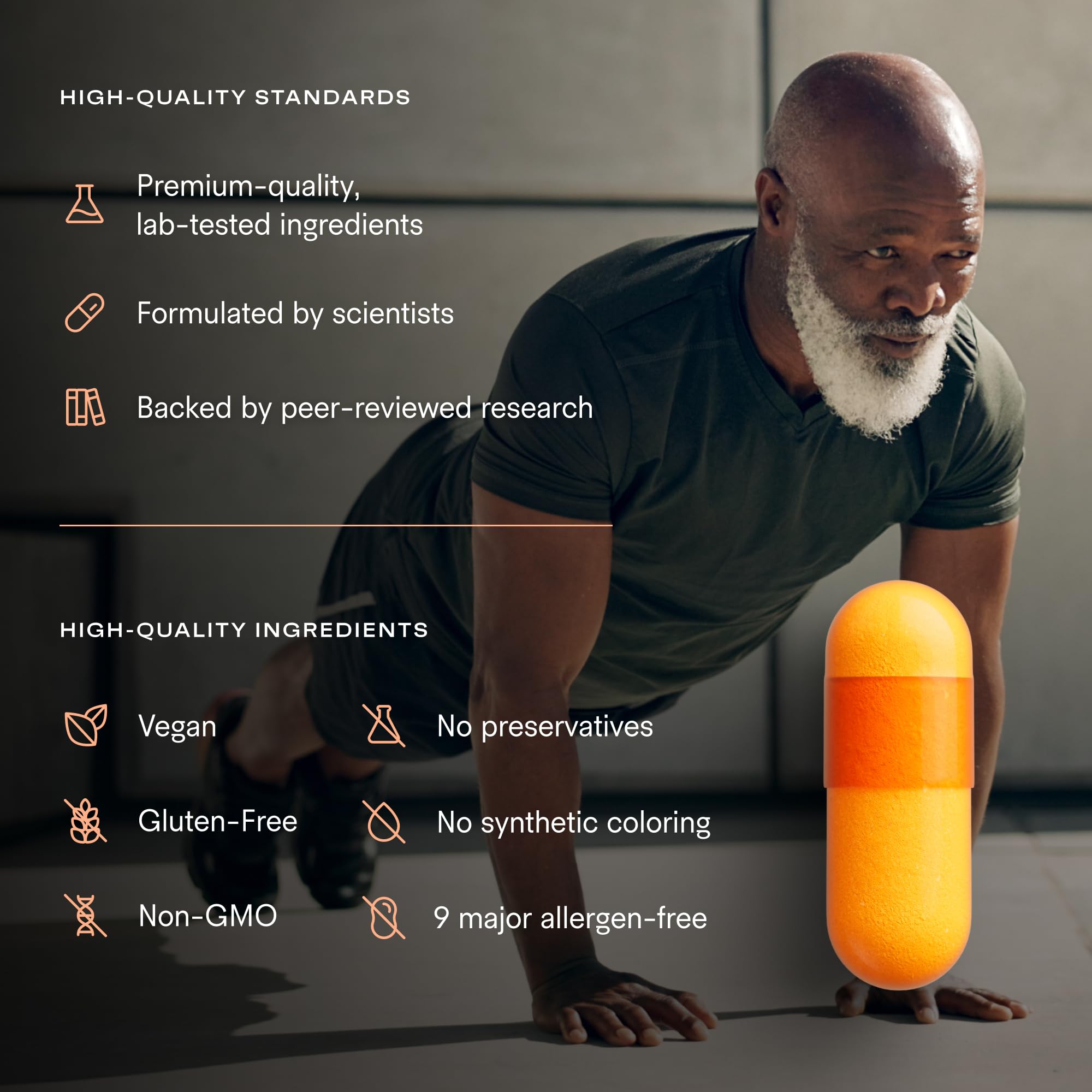 Glycine in Tally Health Amplify hints at amino acid–based metabolic support.
