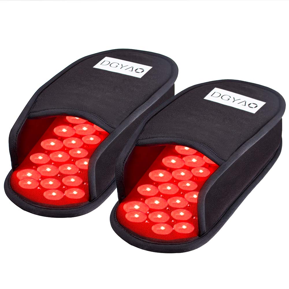 Talsafe foot pads front view with dual LEDs for home therapy