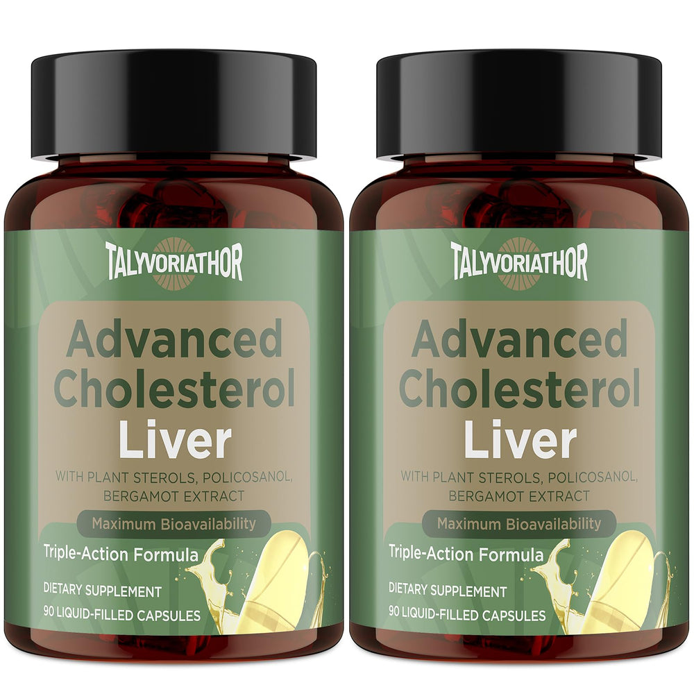 Talyvoriathor advanced cholesterol capsules bottle for convenient daily use
