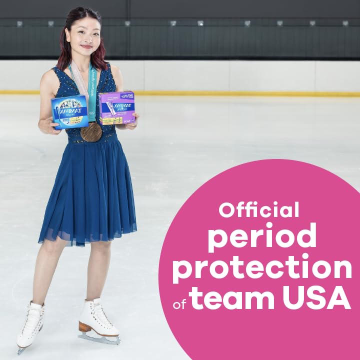 Tampax Radiant super plus absorbency tampons for peak flow days