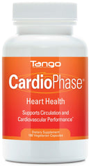 Tango CardioPhase bottle front displaying design and label for heart support.