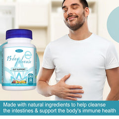TAOTERS digestive wellness routine closeup suggests comfort after meals.