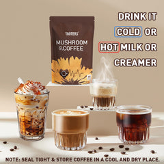 TAOTERS Ready-to-mix mug setup for smoothies or coffee.