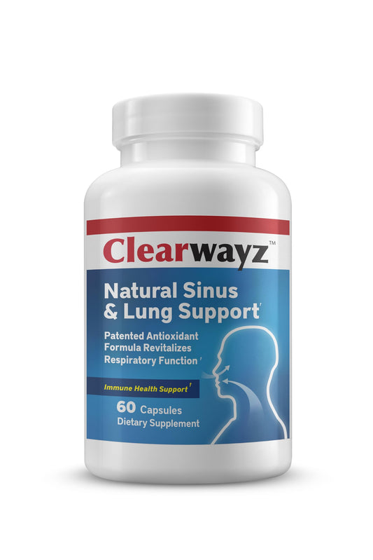 Targeted Medical Pharma Clearwayz bottle pouring for easy daily airway support.