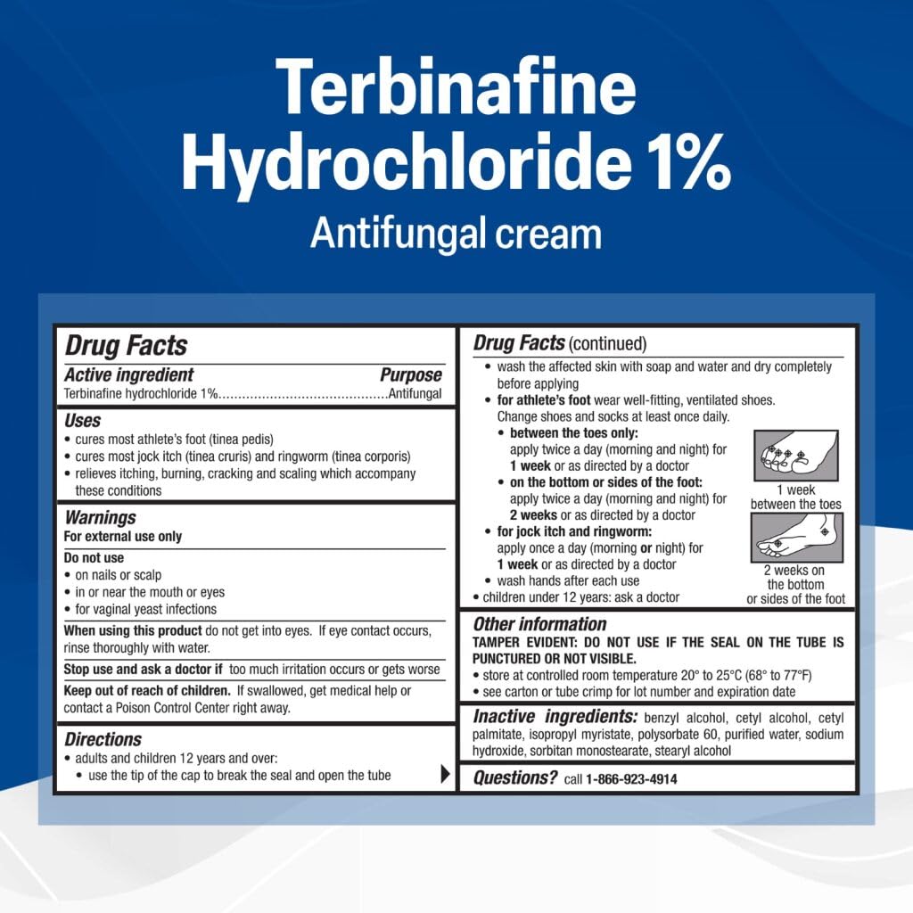 TARO Terbinafine-cream-use-scenario illustrates everyday foot care routine and ongoing protection.