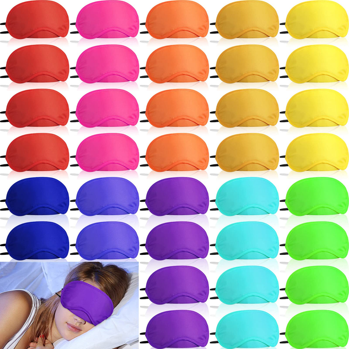 Tarpop bulk eye mask pack designed for clean, travel-ready sleep.