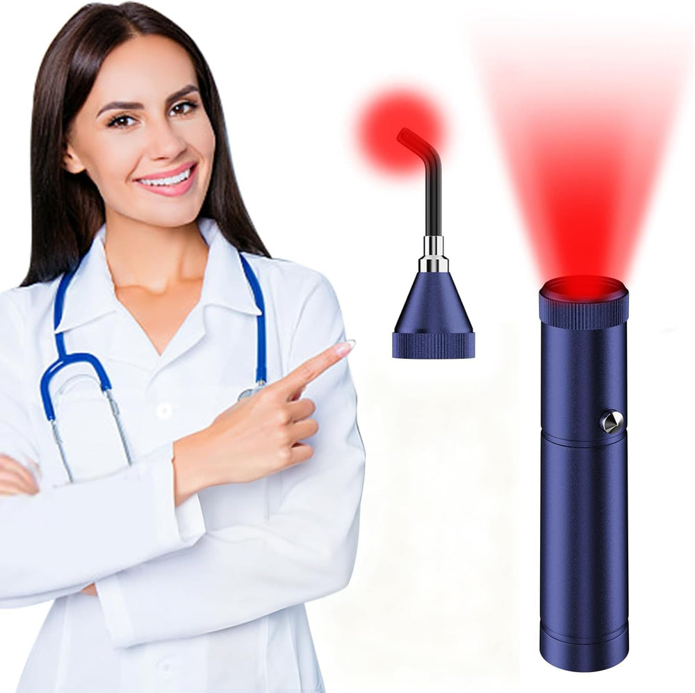 Tashi red light therapy device, front view for at-home comfort and skin support.