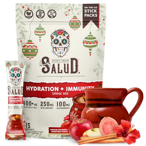 Taste Salud Christmas Punch hydration packet ready to mix on the go