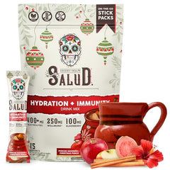 Taste Salud Christmas Punch hydration packet ready to mix on the go
