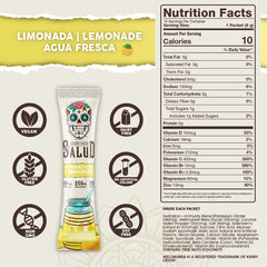 Taste Salud elderberry-immunity powder highlights elderberry extract in a convenient stick-pack