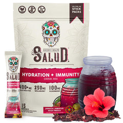 Taste Salud hibiscus agua fresca packet pour for refreshing hydration