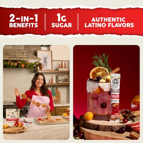 Taste Salud immunity electrolytes ingredients close up