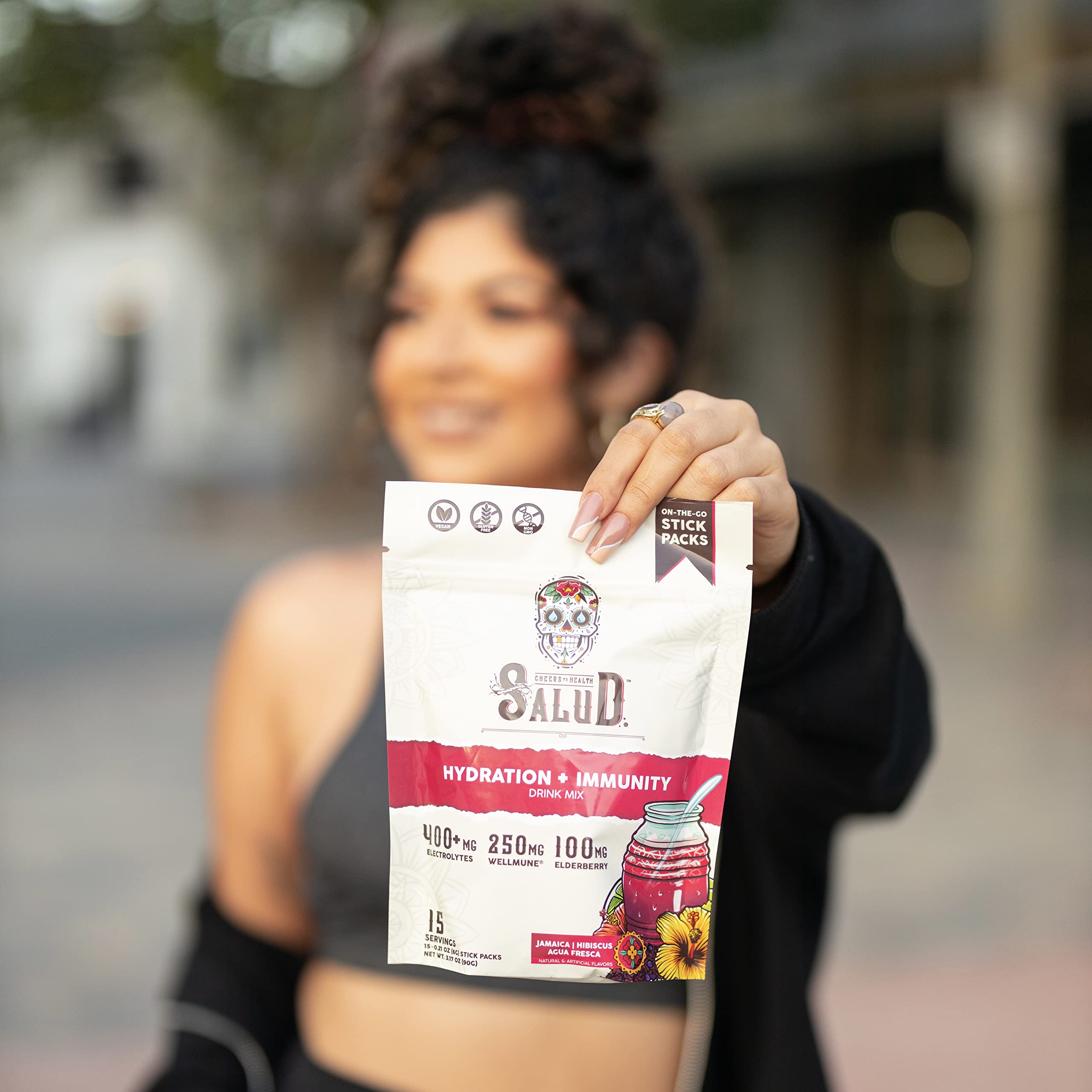 Taste Salud low-calorie blend with 1g sugar per serving