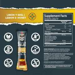 Taste Salud ready ponche drink shown in glass for a flavored water transformation