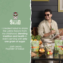 Taste Salud strawberry lime flavor stick pack ready to mix and enjoy.