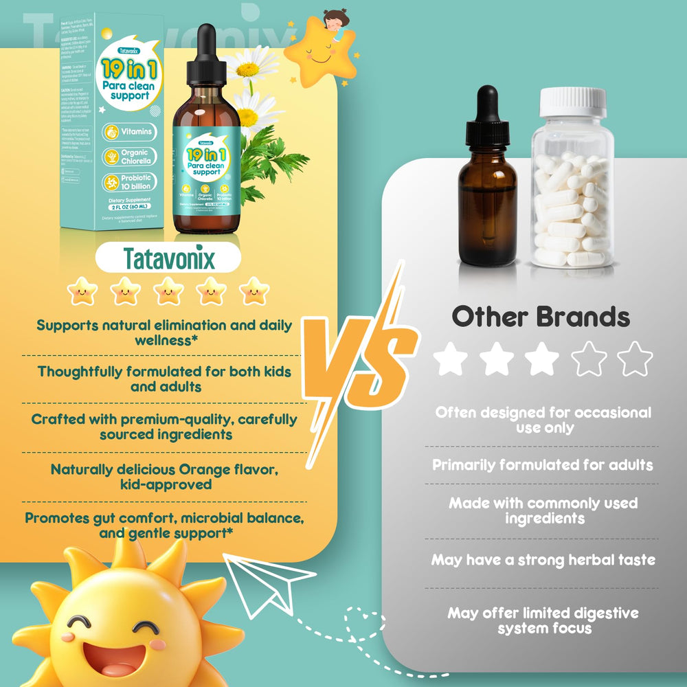 Tatavonix alcohol-free detox liquid with no added sugar.