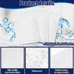 Tatuo 100-pcs disposable sleeves for convenient, hygienic use.