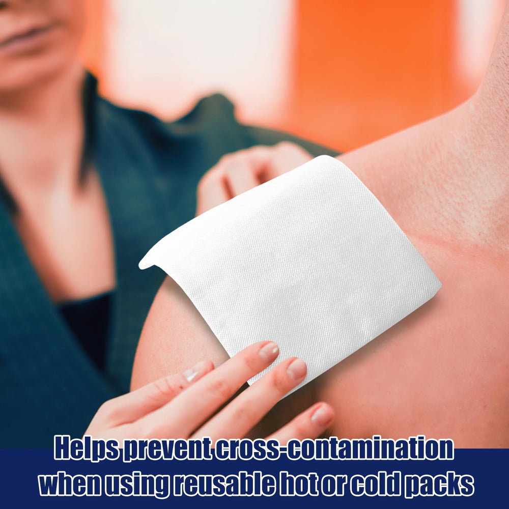 Tatuo non-woven ice pack cover keeps surfaces clean and hygienic.