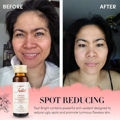 TAUT Liquid Collagen box with eight bottles for convenient daily routine.