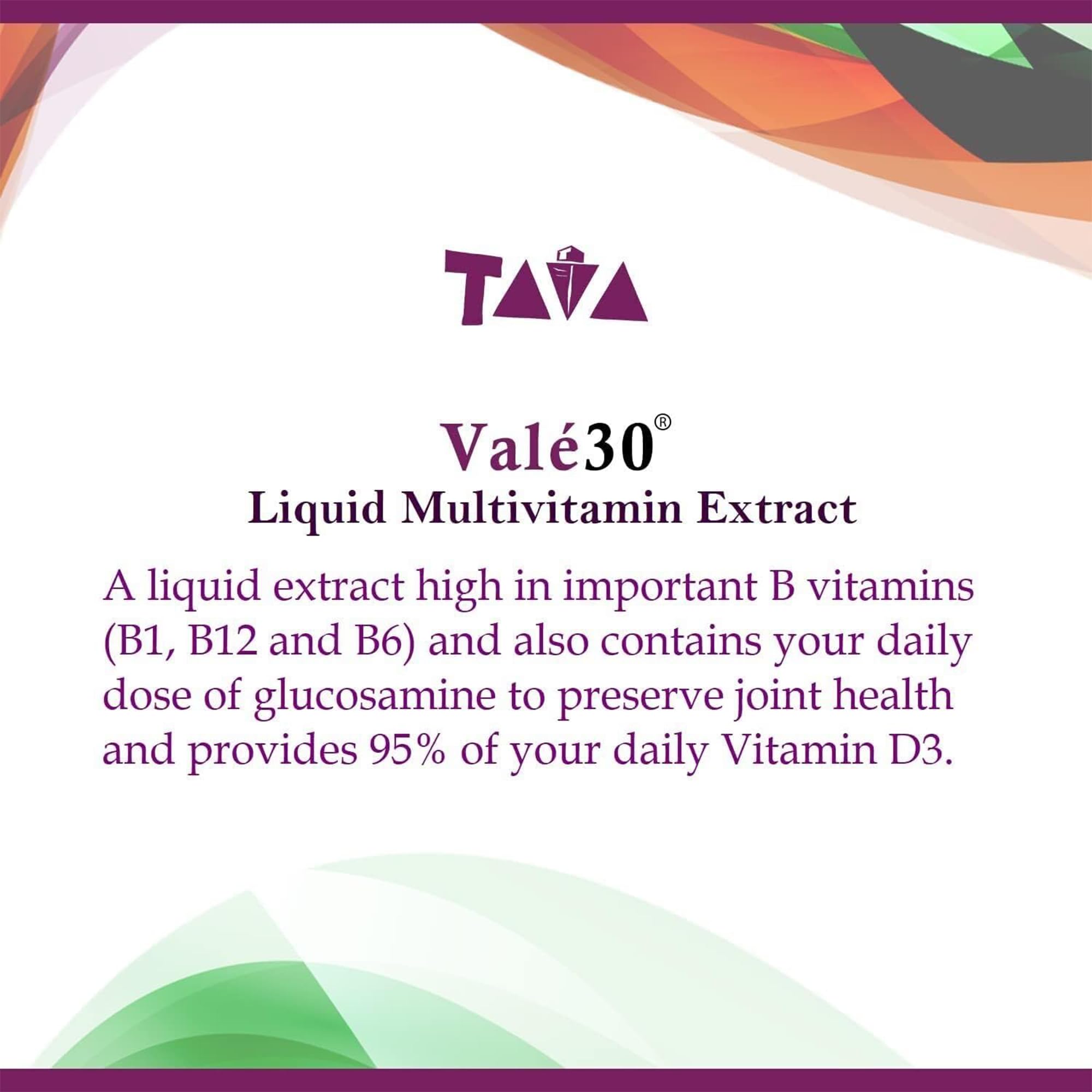Vale30 with a glass of water illustrating a 30-day daily ritual.