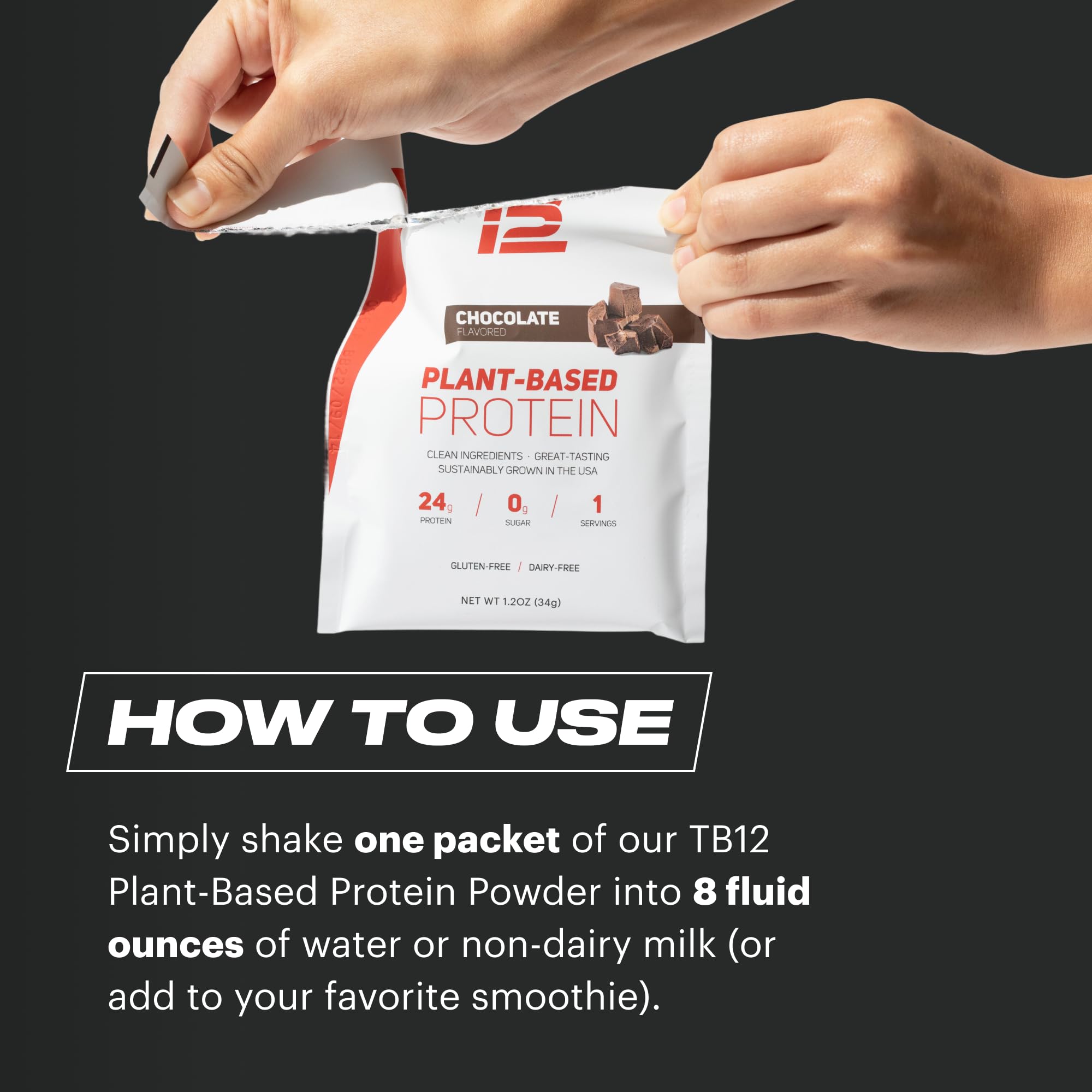 TB12 keto paleo friendly protein powder serving