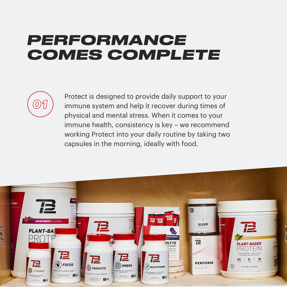 TB12 Protect foil seal indicating freshness and quality