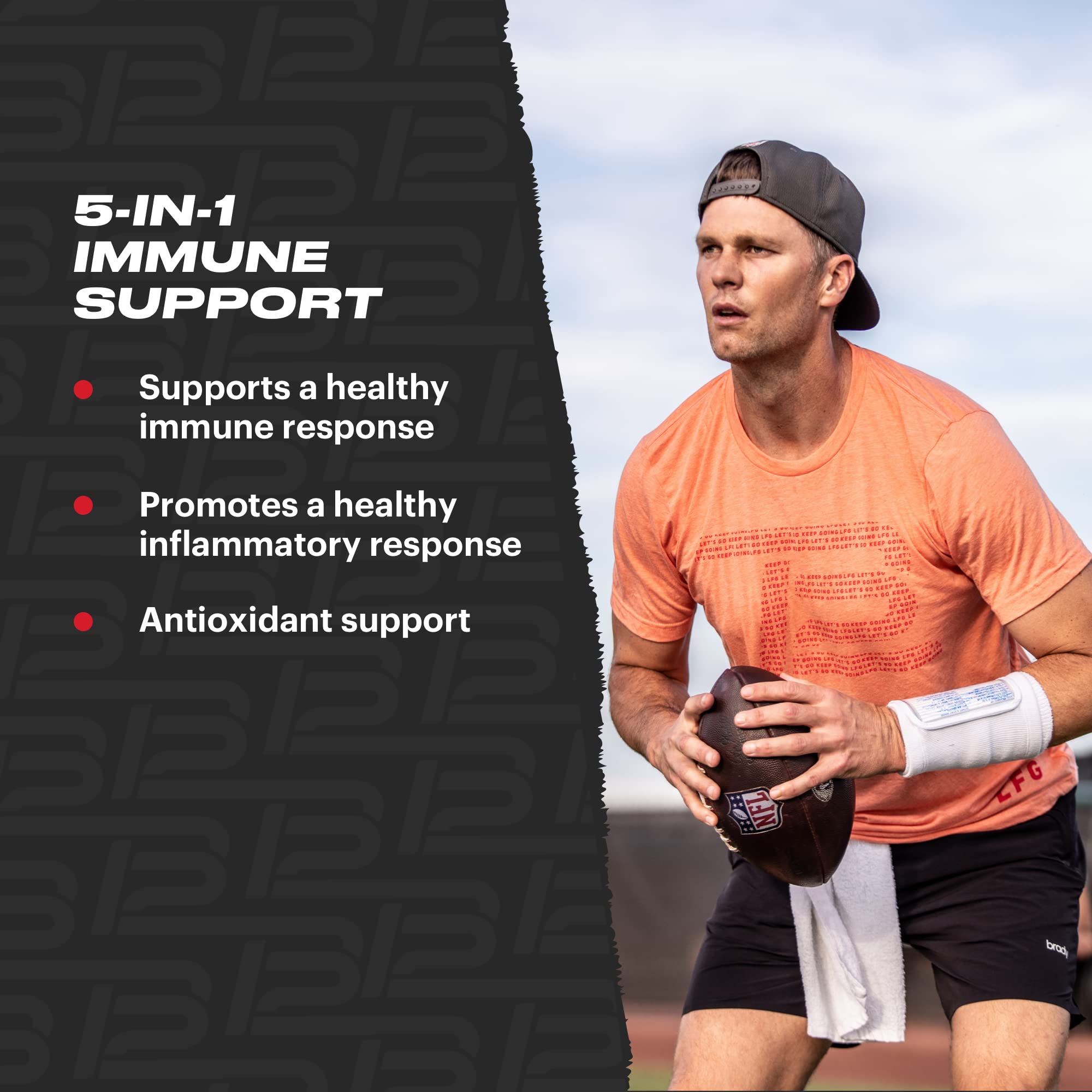TB12 Protect label details showing clear ingredient information