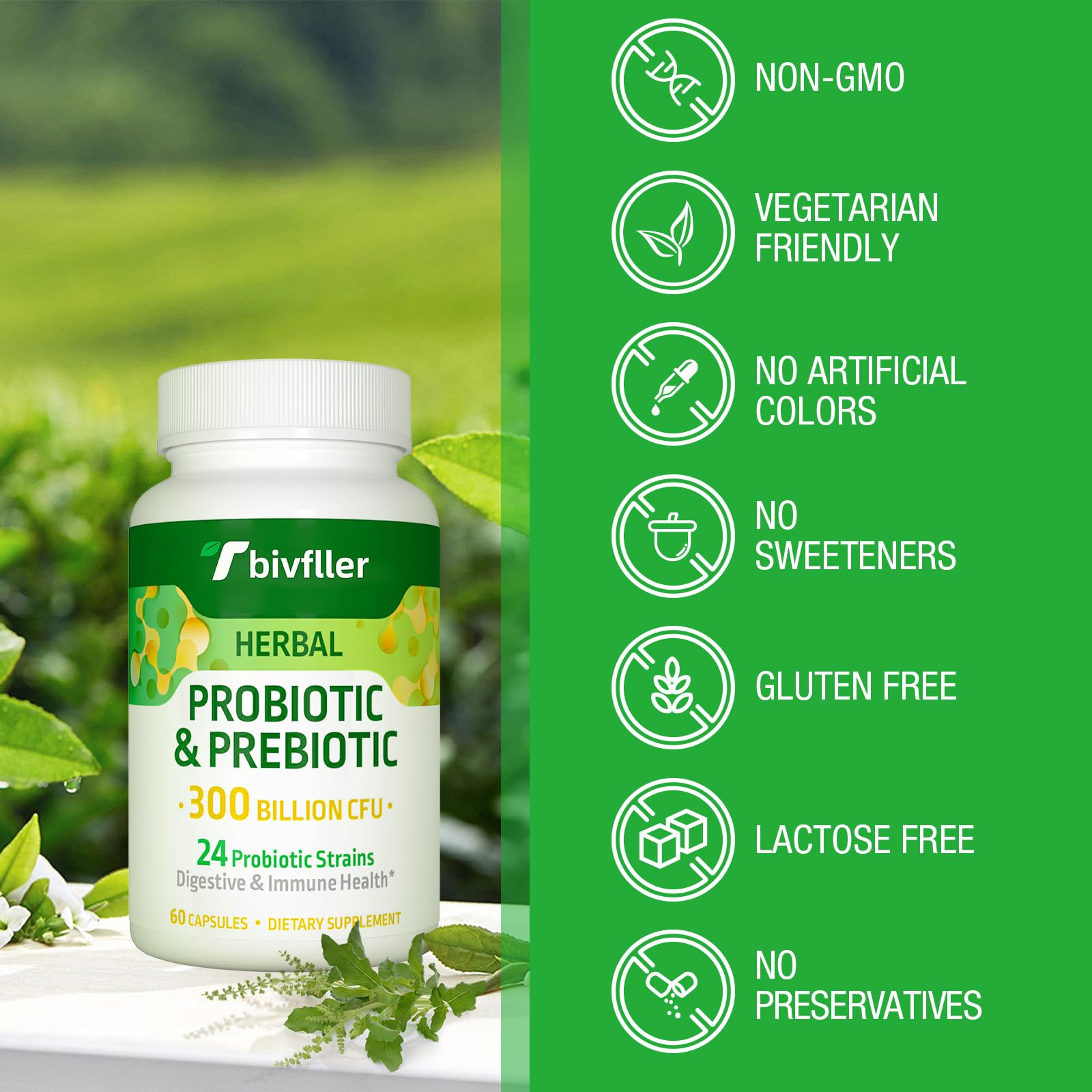 Tbivfller on-the-go travel pack for easy probiotic use
