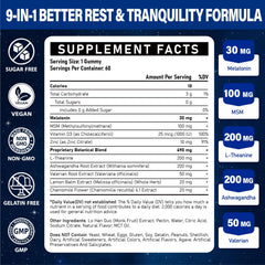 Close-up of the bottle label on Tcemundry melatonin gummies
