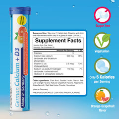 T&D grapefruit flavor tablets offer a tangy, vegan-friendly hydration option