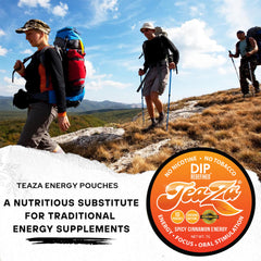 TeaZa spicy cinnamon energy pouch cinnamon essence detail
