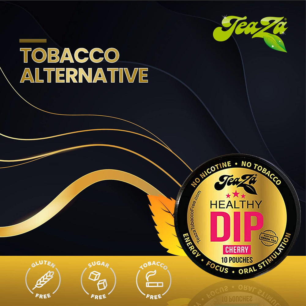 TeaZa Bangin' Black Cherry on-table display emphasizes convenient 12-pack design.