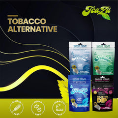 TeaZa Cool Mint pouch offers crisp peppermint flavor and a gentle energy lift