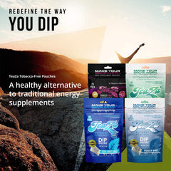 TeaZa Spicy Cinnamon pouch combines warmth and focus for on-the-go energy