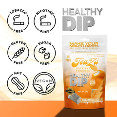 TeaZa nicotine-free pouch suitable for discreet, tobacco-free use