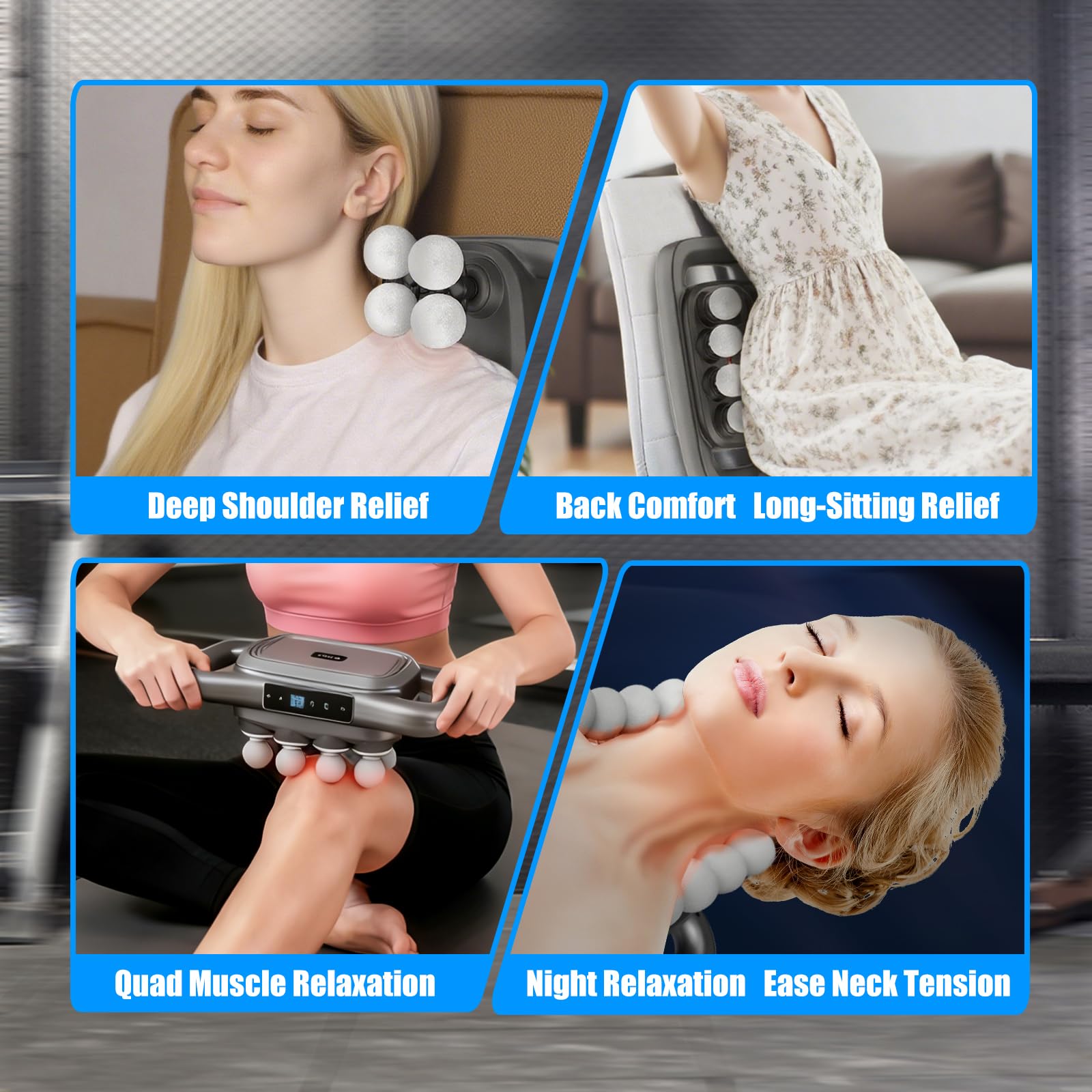 Technohom handheld ergonomic design for comfortable grip during sessions