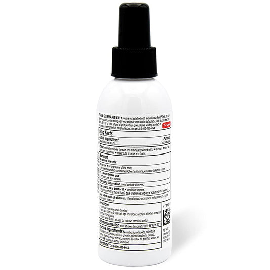 Tecnu Scar Prevention technology diagram shows healing support after rash.
