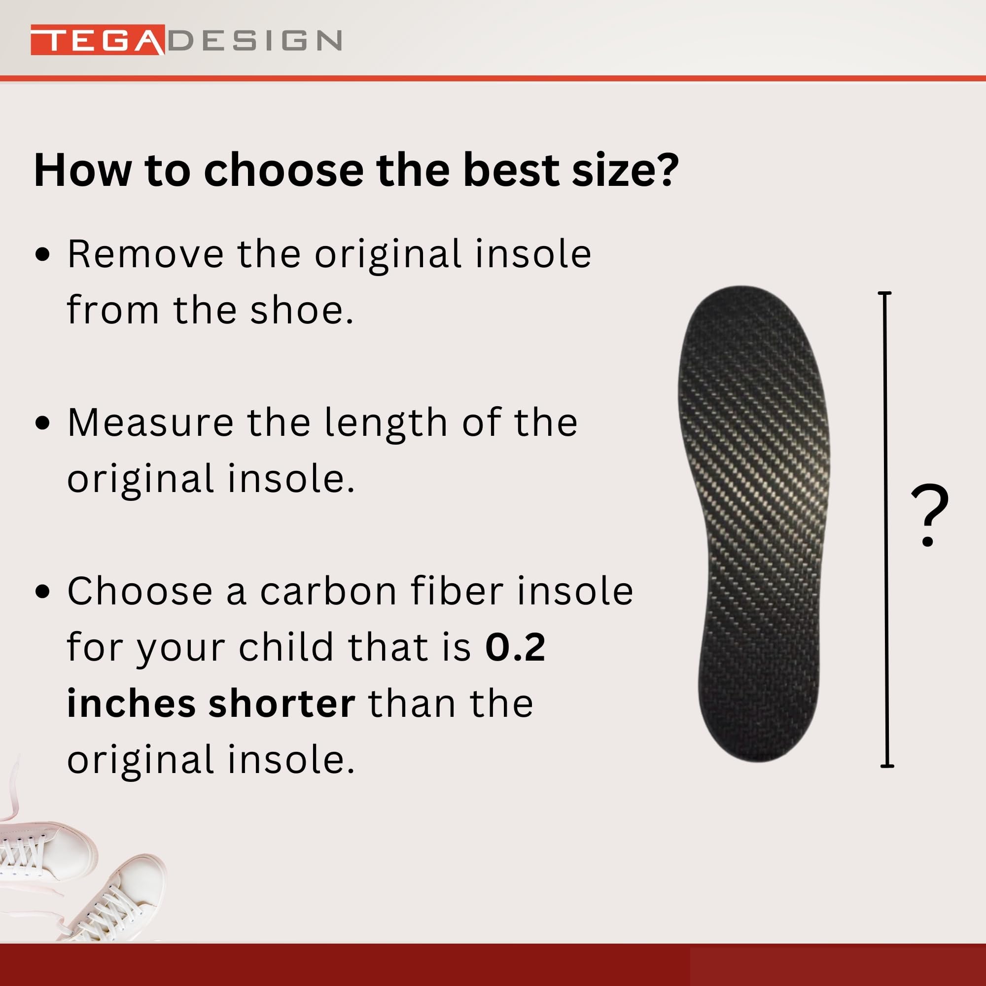 TEGA toe-walking corrective insole promotes safer gait in busy kids.