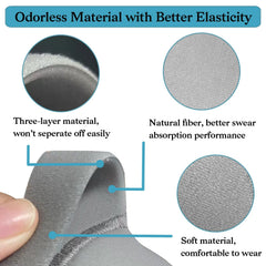 Tegneo Airfit N20 headgear fabric texture closeup, emphasizing durability and softness.