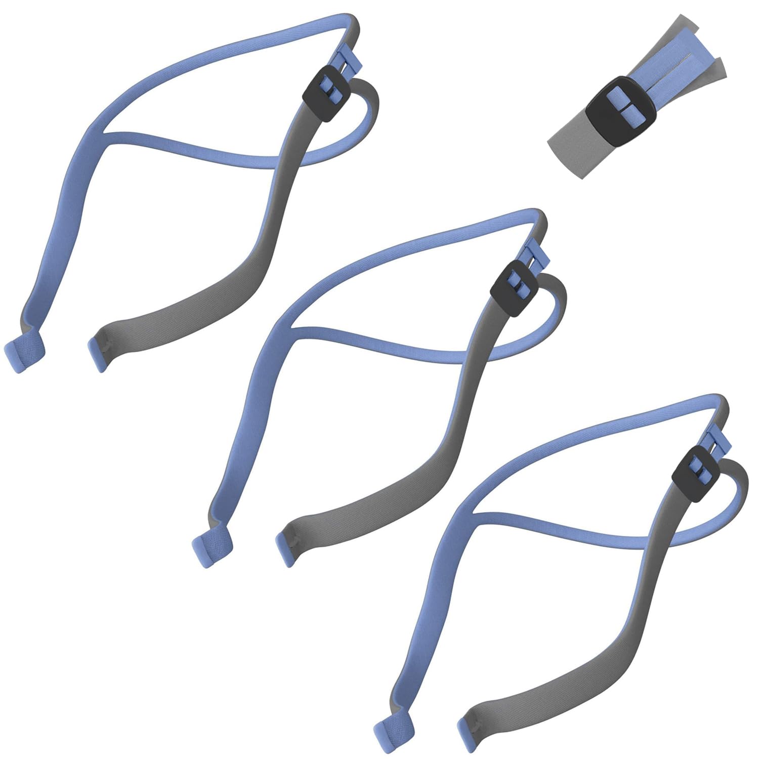 Tegneo Airfit P10 headgear strap with side buckle for quick adjustments.