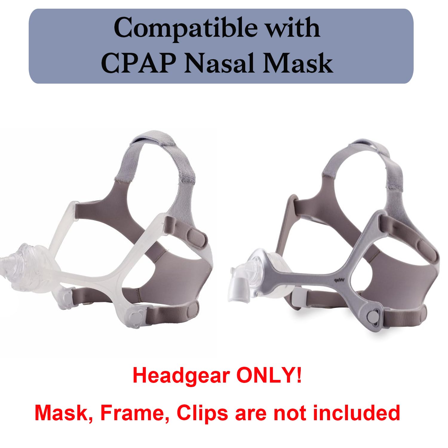 Tegneo Wisp headgear strap standard size provides stable support for CPAP users.
