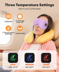 Three heat settings let Telepepe customize comfort