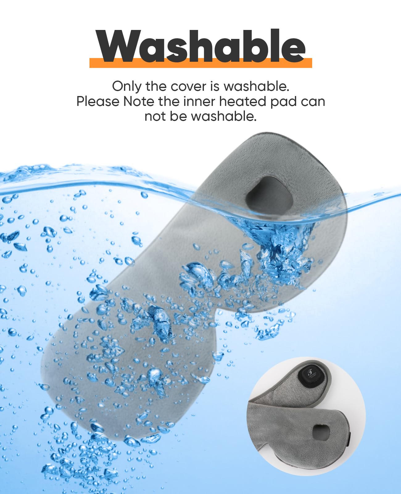 Telepepe removable washable cover for easy cleaning after use