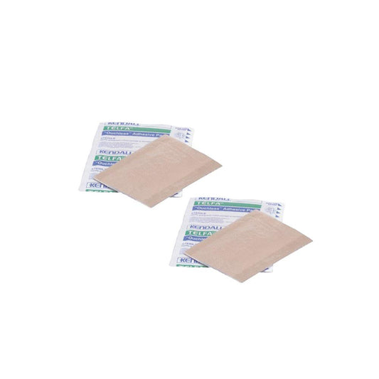 Telfa Kendal 3x4 dressings with non-stick film protect wounds while absorbing fluids