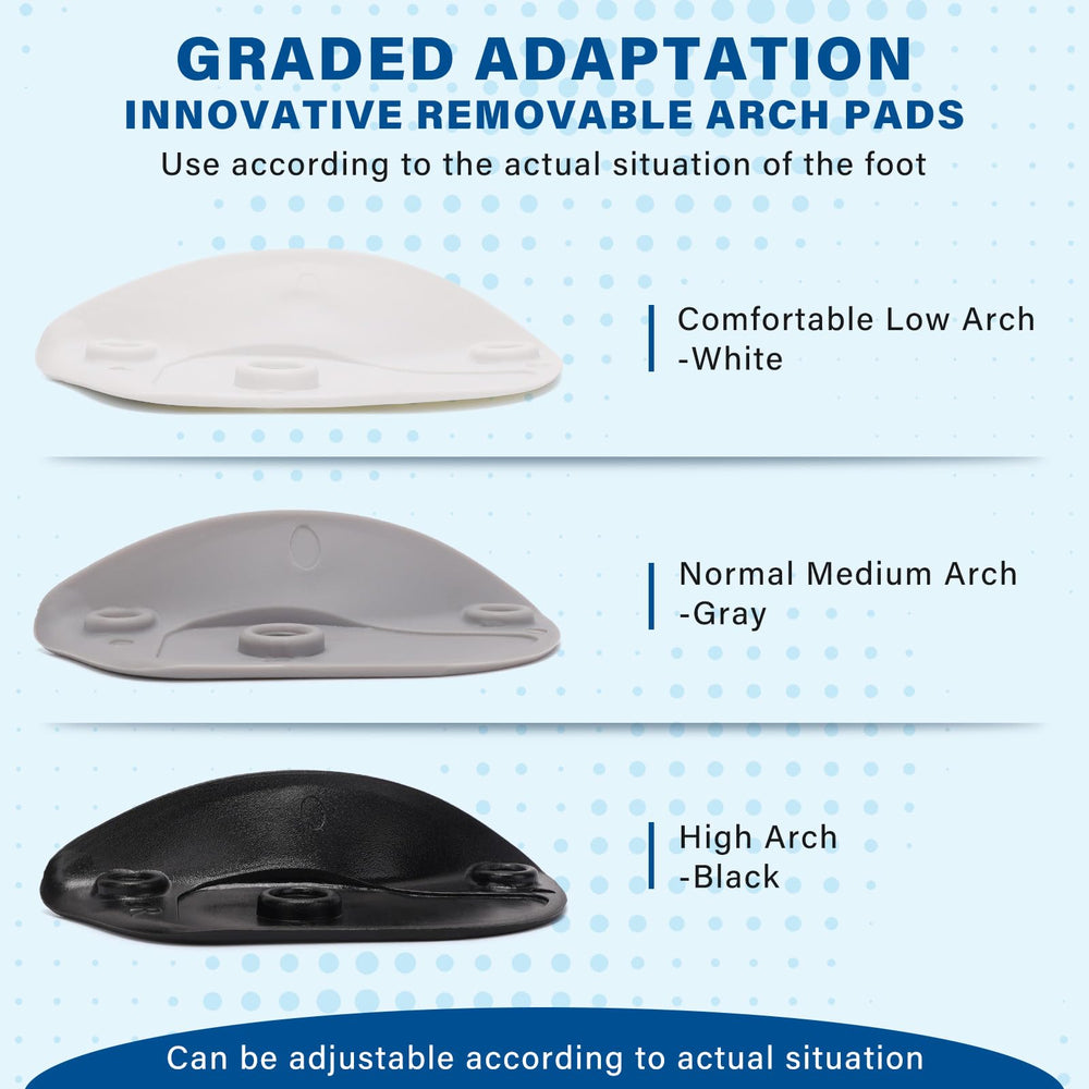 TemHot all-round cushioning with forefoot and heel gel pads for shock absorption.