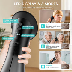 Temodu 2000mAh battery supports hours of cordless use.