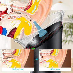 Temodu USB-C charging cable powers the rechargeable ear cleaner.